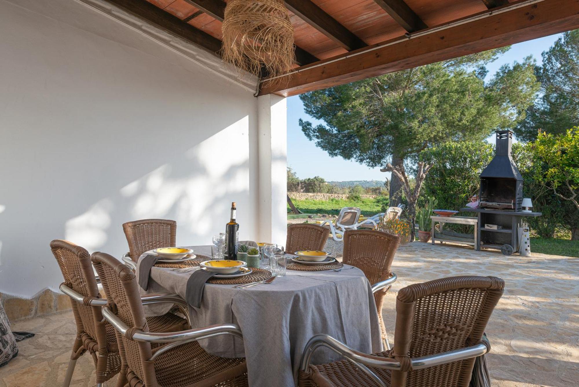 Casa Campo, Chalet, Finca Villa Mosteiro, 'The Cosy Corner' Santa Margalida Bagian luar foto