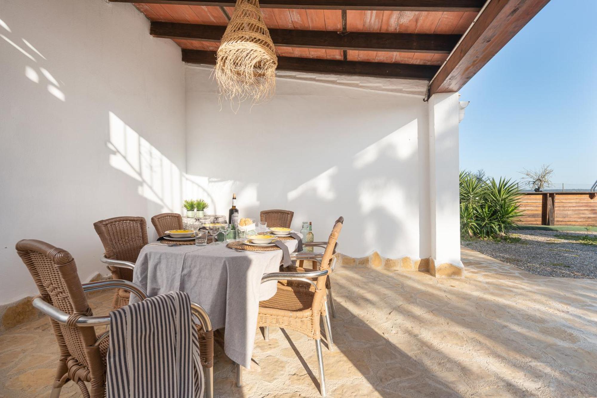 Casa Campo, Chalet, Finca Villa Mosteiro, 'The Cosy Corner' Santa Margalida Bagian luar foto